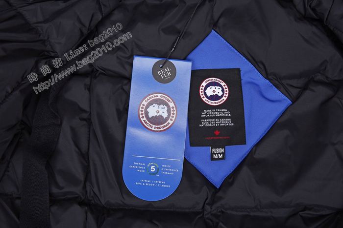Canada Goose羽絨服 加拿大鵝08款連帽大毛領羽絨服  ydi3558
